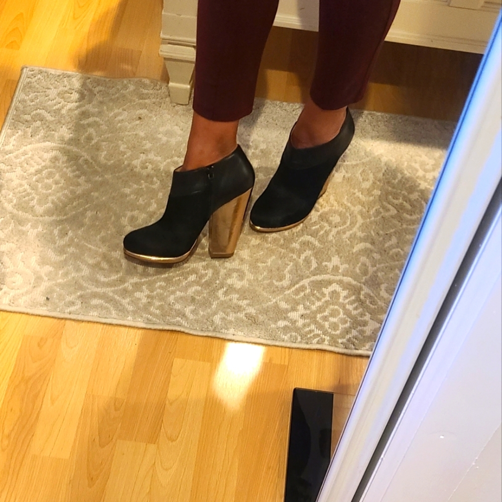 Cole Haan botties.